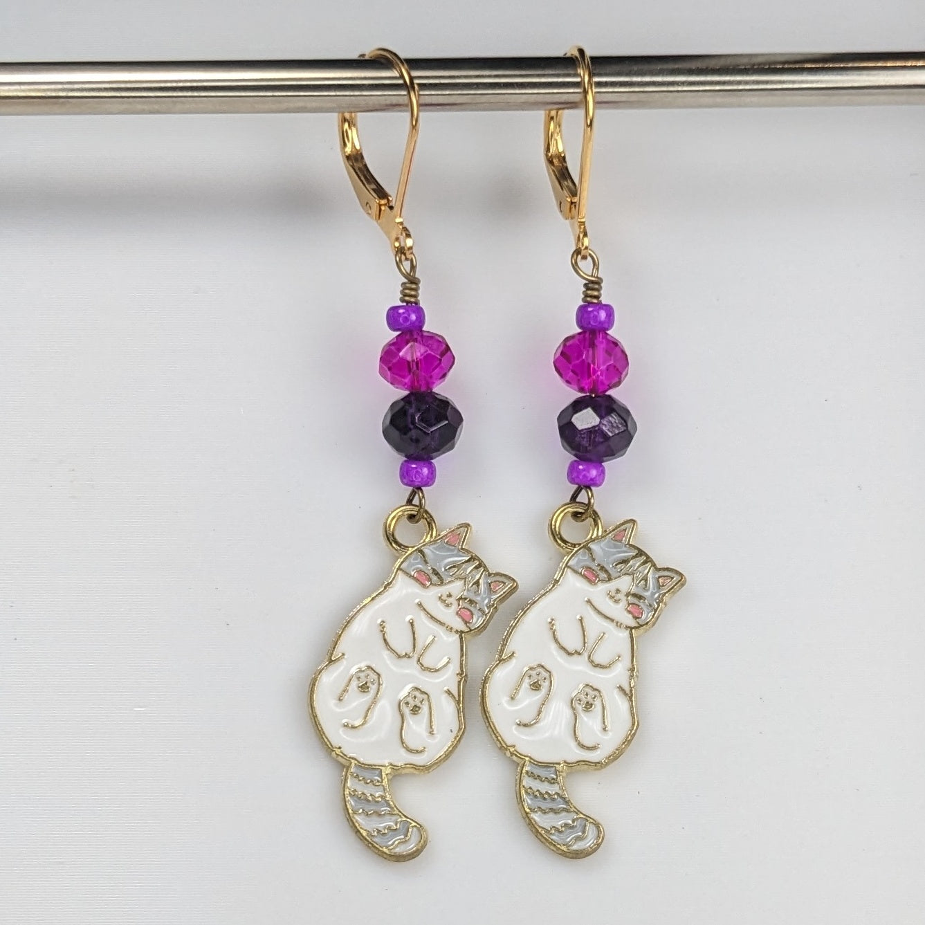 Enamel Kittens (Many kinds) Limited Earrings