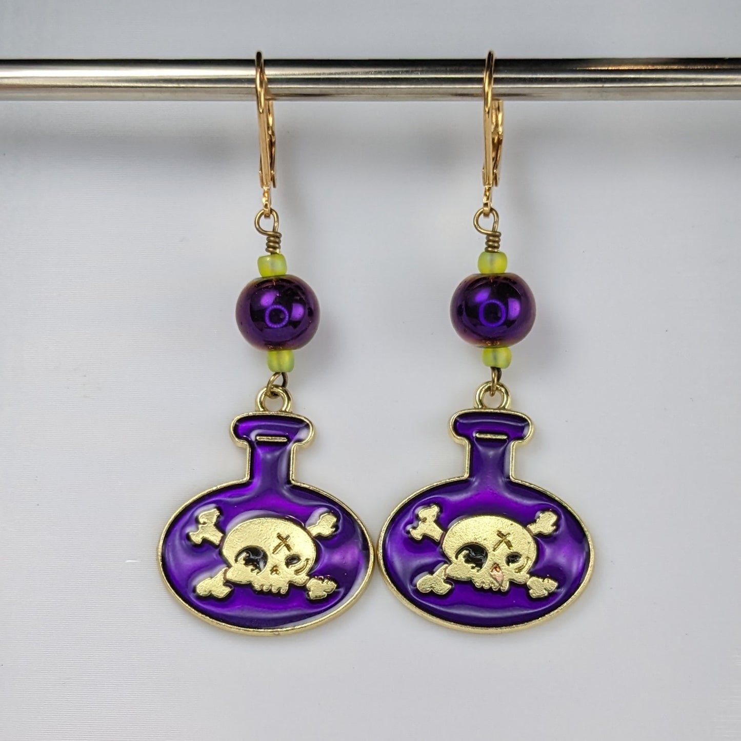 The Poison For Kuzko Stitch Markers & Earrings