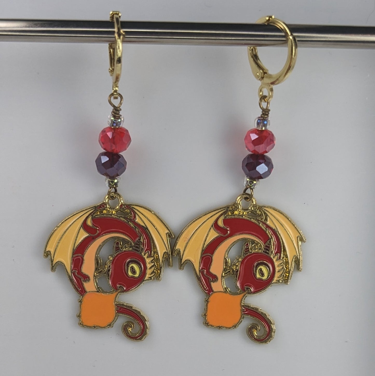 Enamel Dragons (Many kinds) Limited Earrings