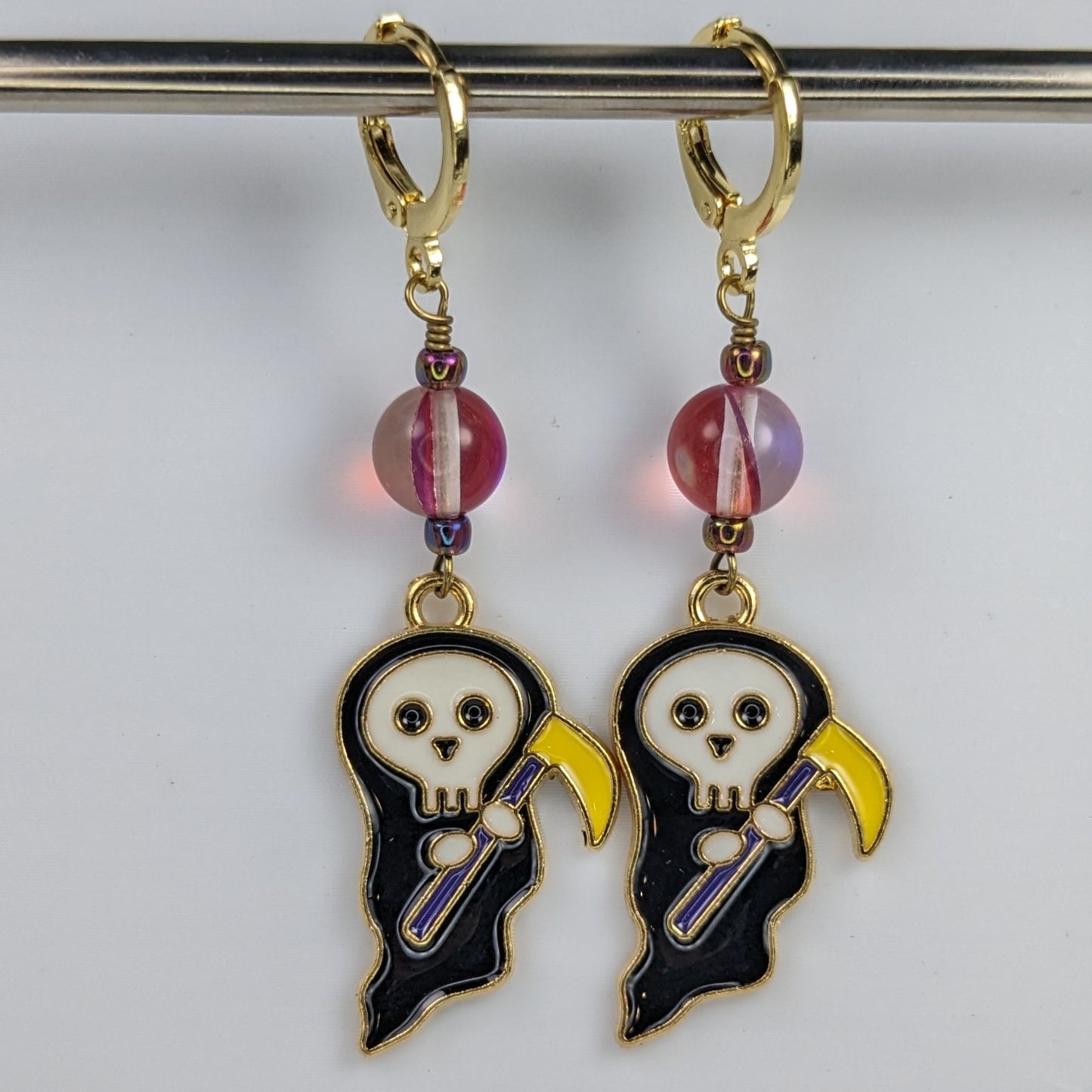 Grim Reaper Earrings