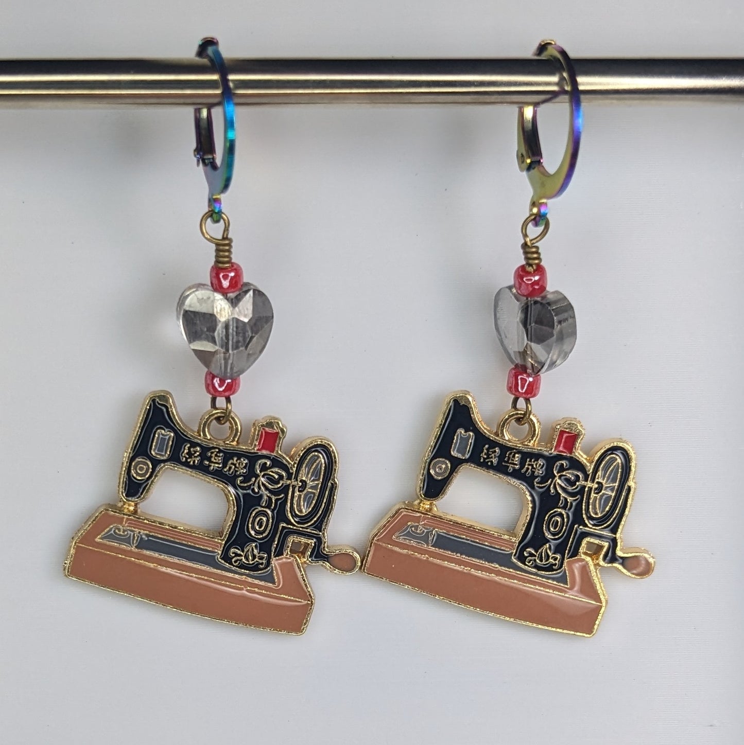 Sewing Machine Markers & Earrings
