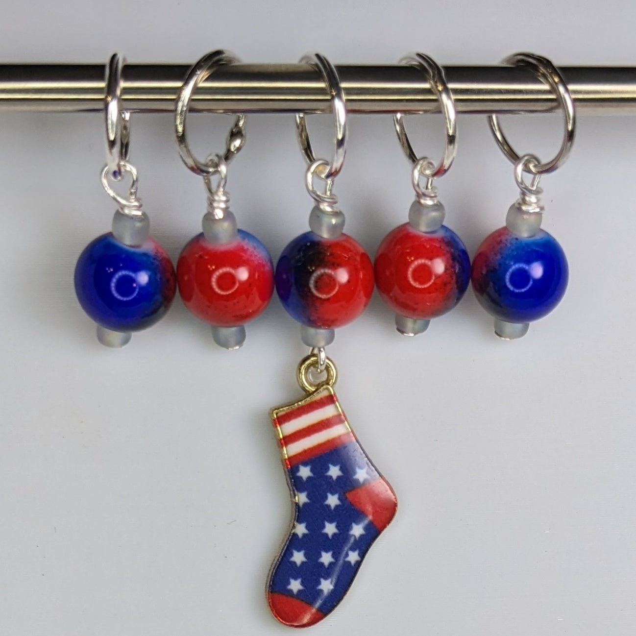 Sock Markers & Earrings
