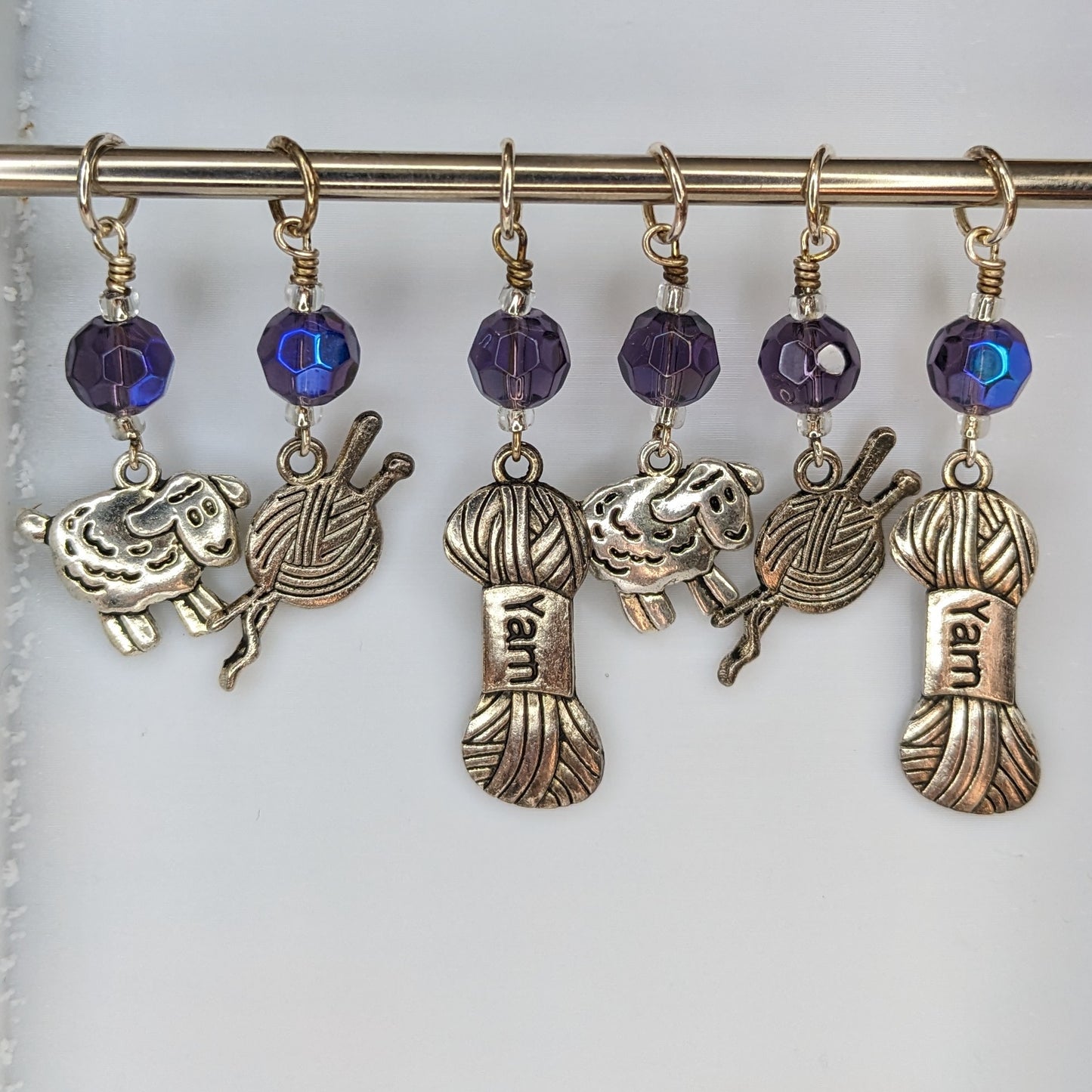 Wool Lover Stitch Markers