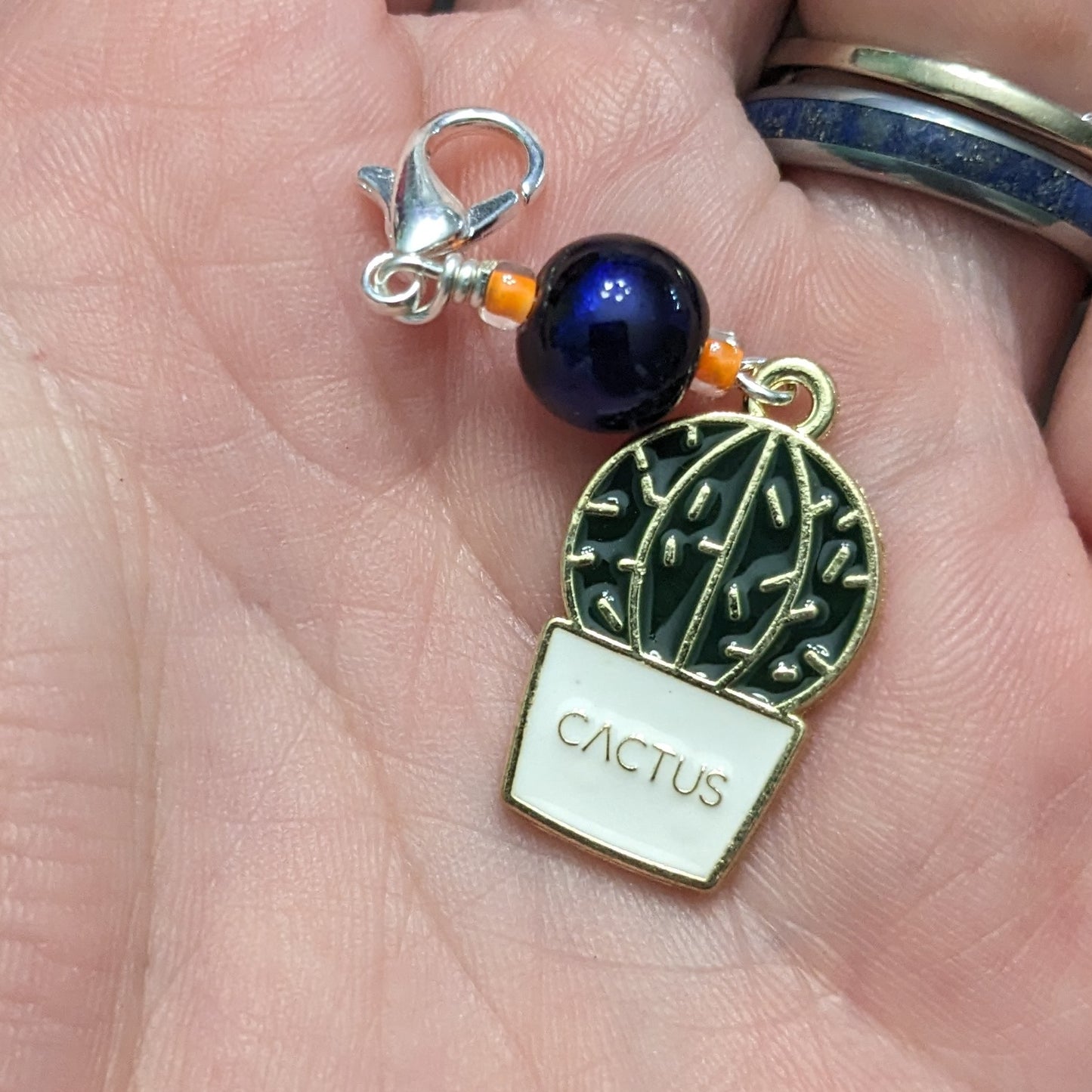 Something Sharp Stitch Markers & Earrings