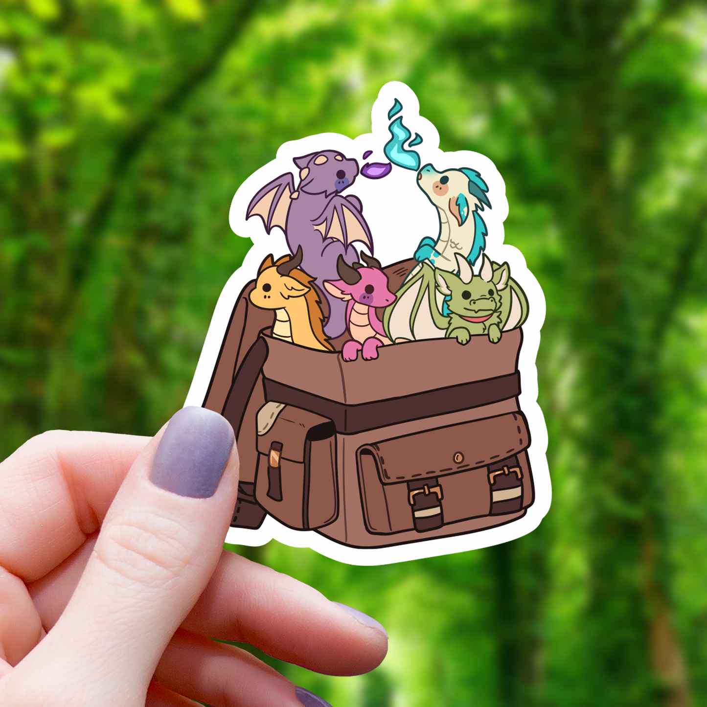 Mimic Gaming Co - Bag Of Dragons Sticker - 3