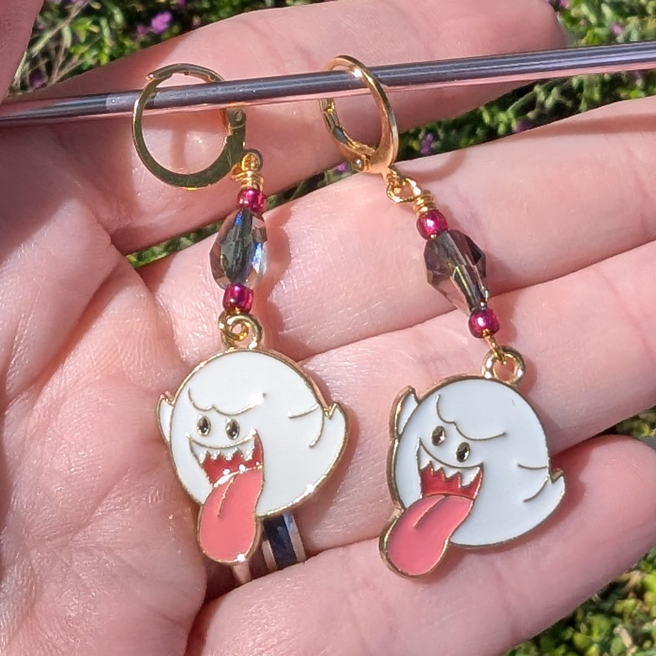 Gamer Man Earrings & Stitch Markers