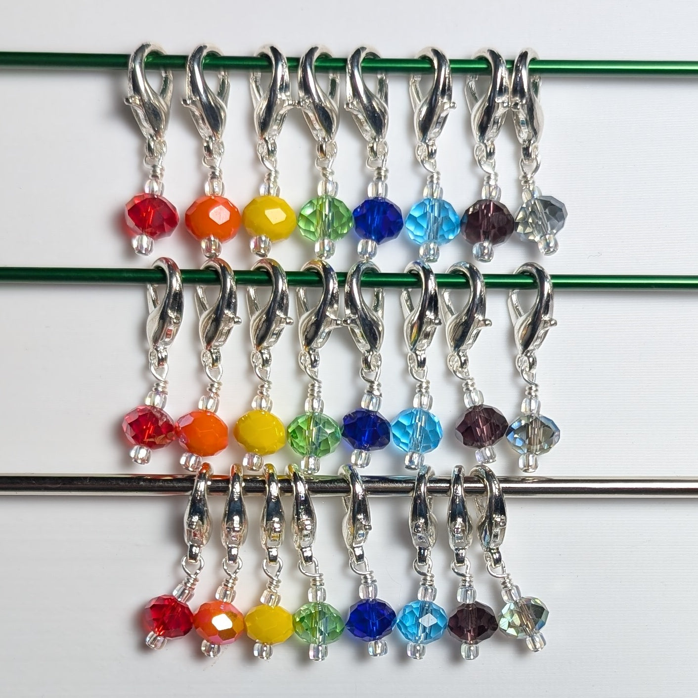 Big Box Of Simple Bead Stitch Markers: Lobster