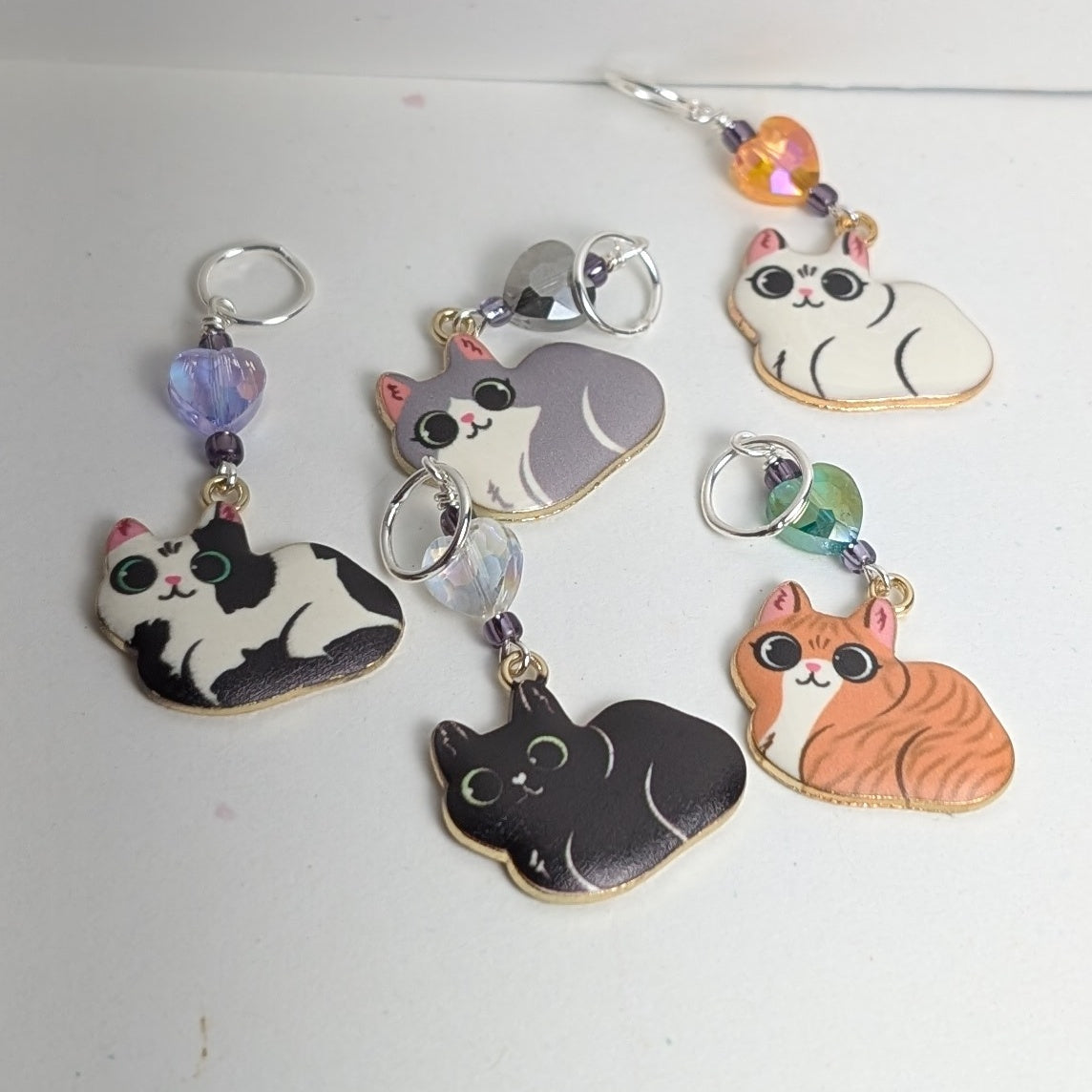 Loaf Cat Markers & Earrings