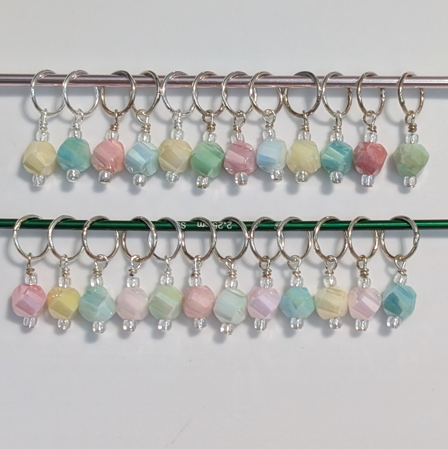 Big Box Of Simple Bead Stitch Markers: Rings
