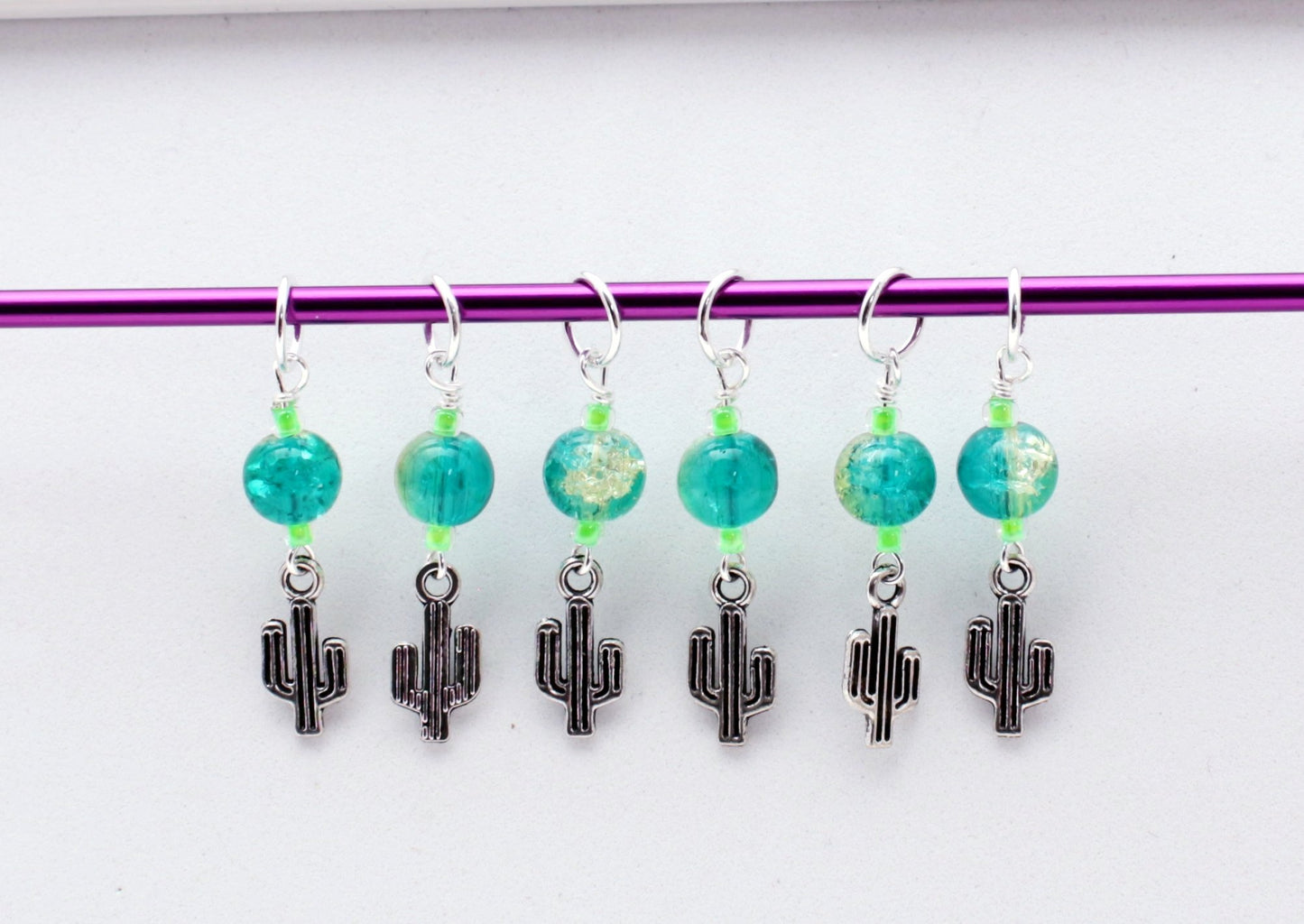 Cactus Stitch Markers