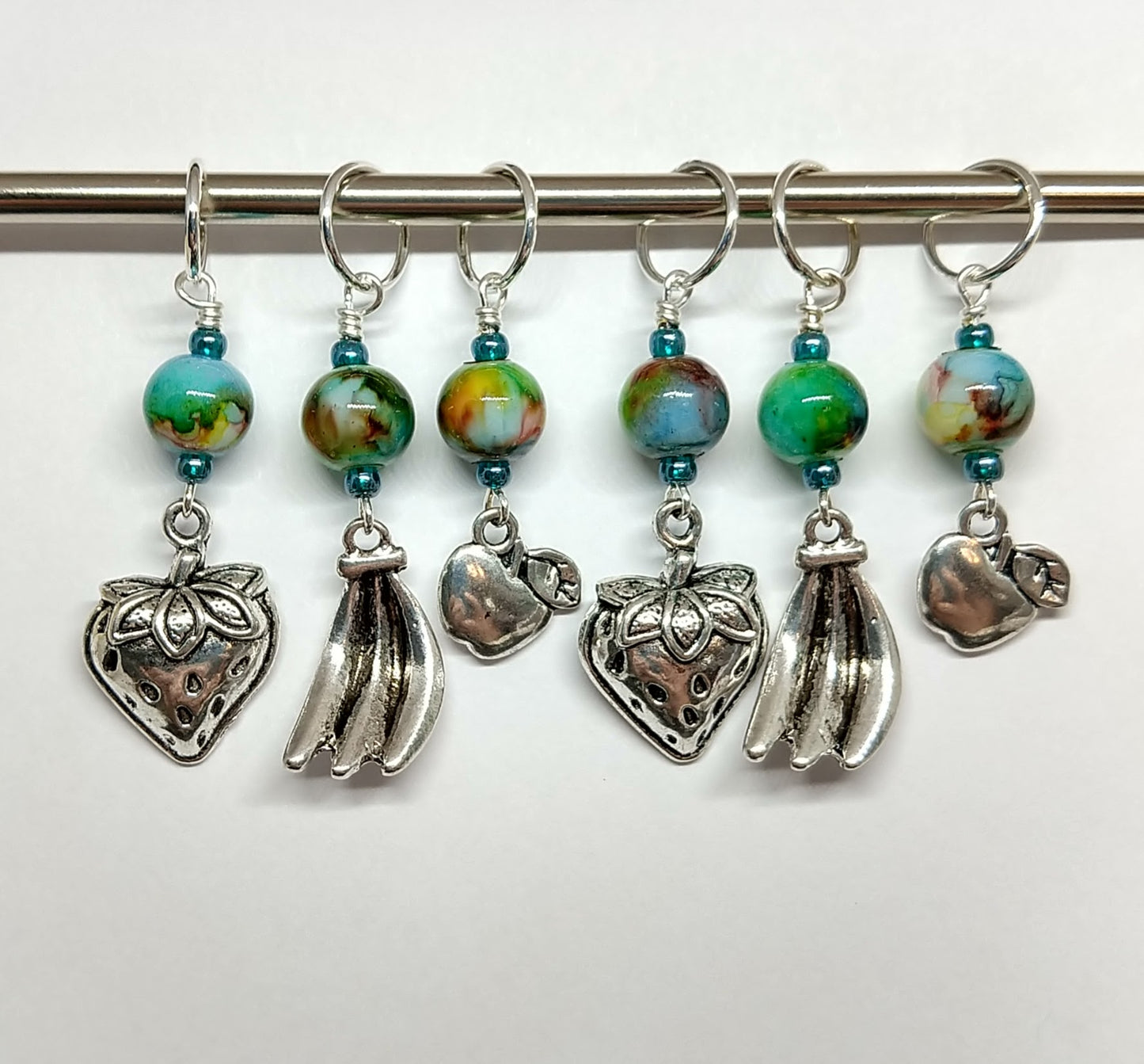 Fruit Salad Stitch Markers