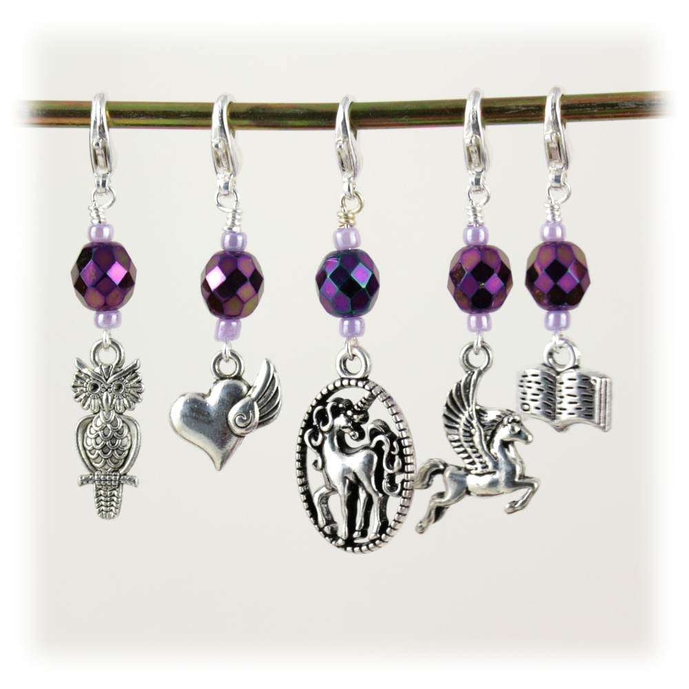 Princess Pony Stitch Marker Set