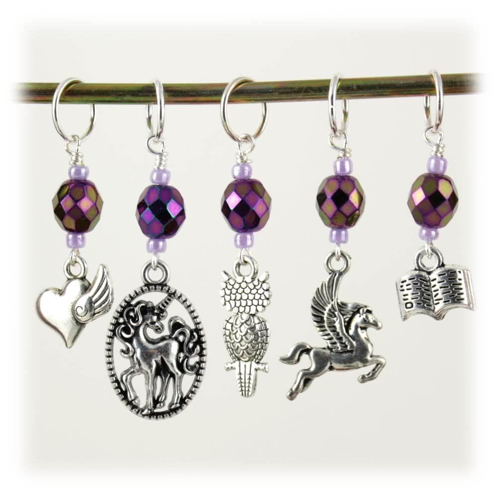 Princess Pony Stitch Marker Set