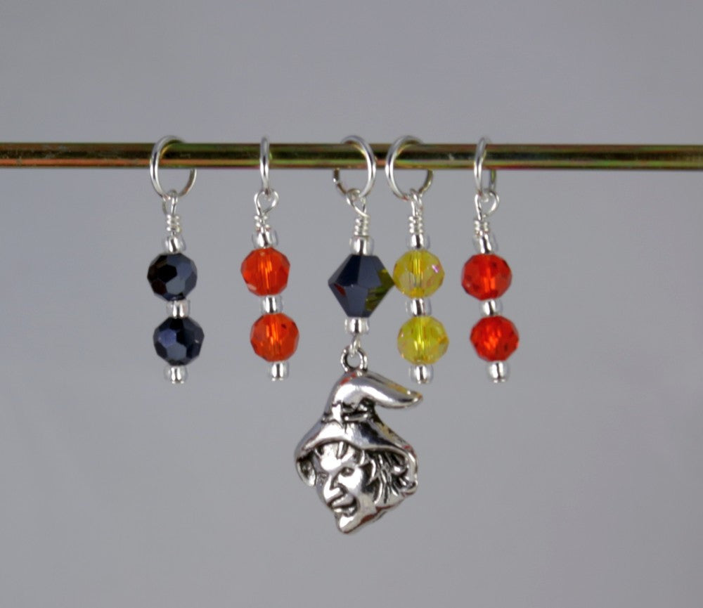Halloween Witch Stitch Marker Set