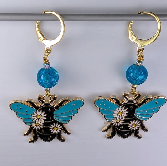 Floral Arthropods Markers & Earrings