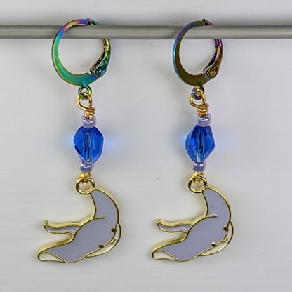 Cartilaginous Fishes Earrings & Stitch Markers