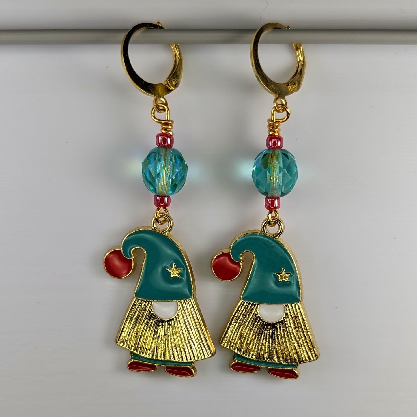 G is for Gnome Earrings