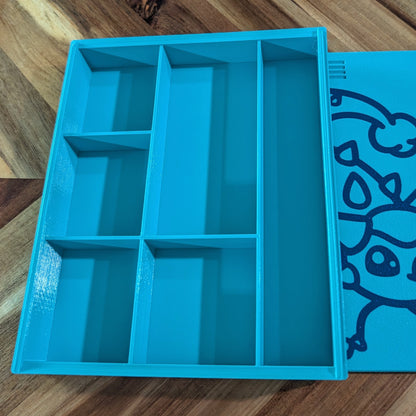 3D printed Notions Box--Ankylosaurus