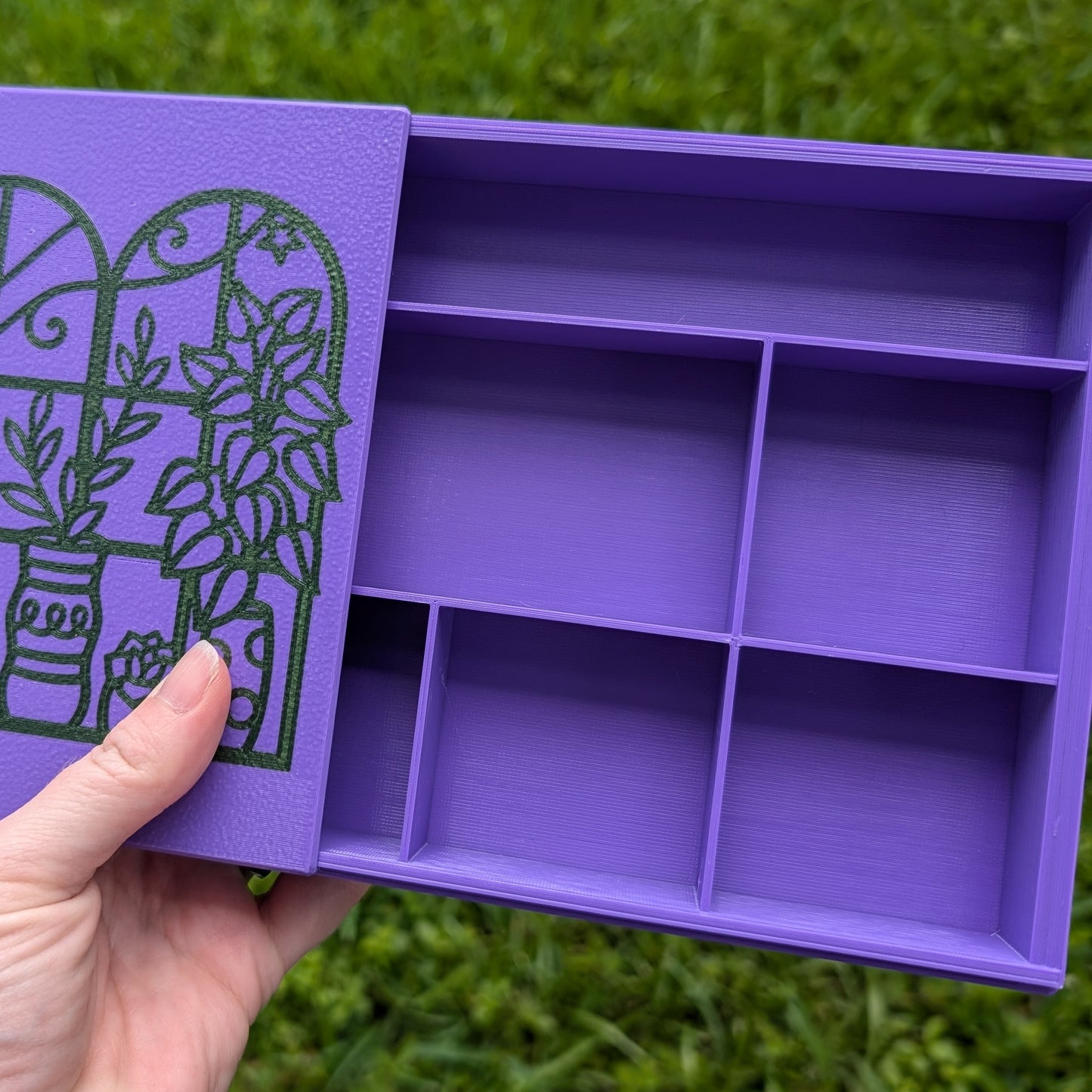 3D printed Notions Box--Plant Lovers