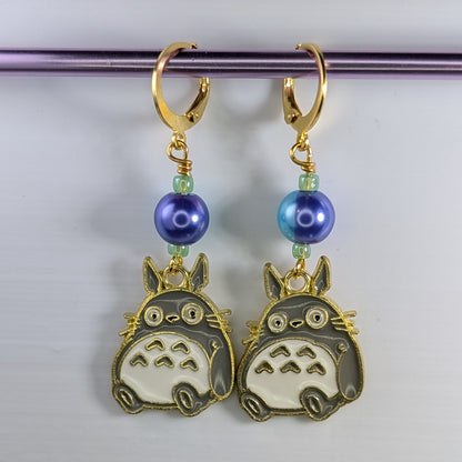 Totoro Earrings & Markers