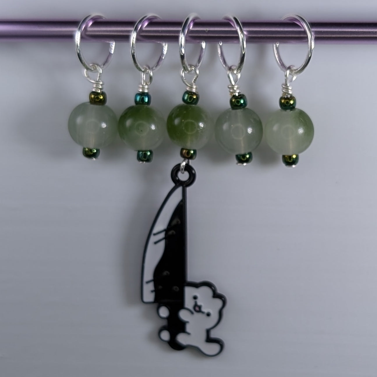 Little Kitty with Big Ideas Earrings and Markers