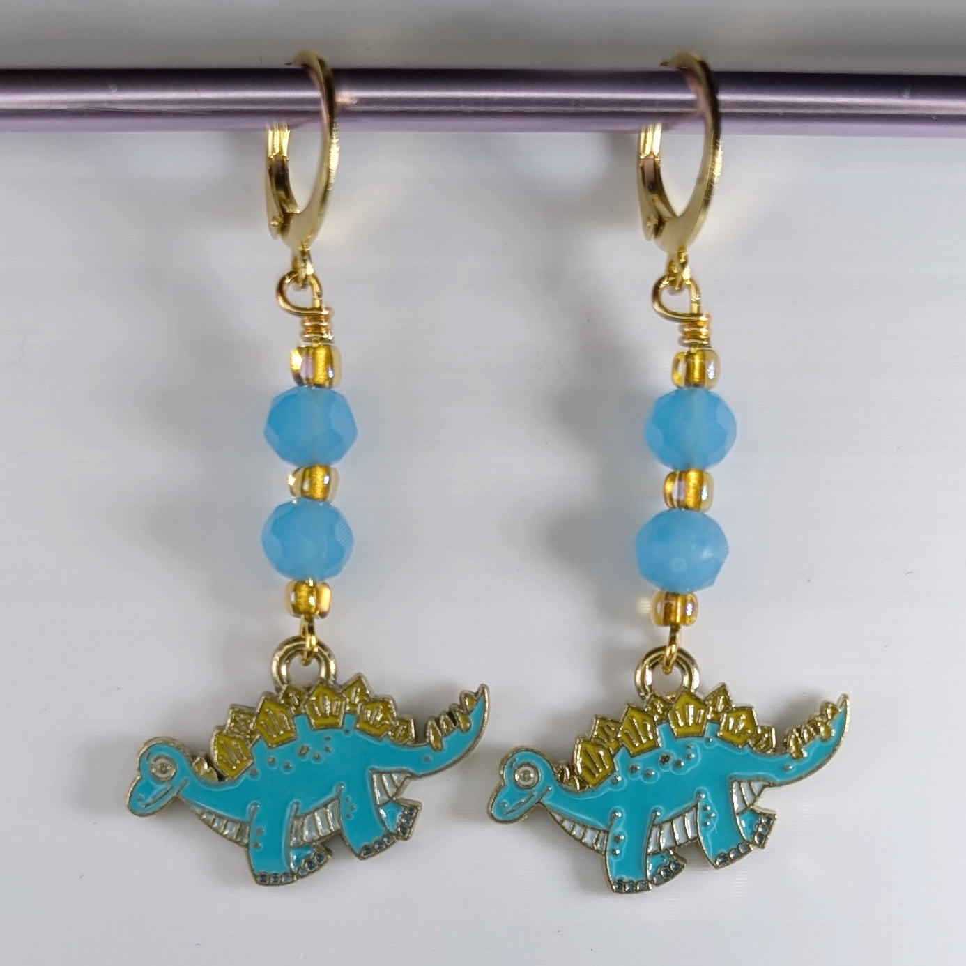 Cartoon Dino Stitch Marker Set