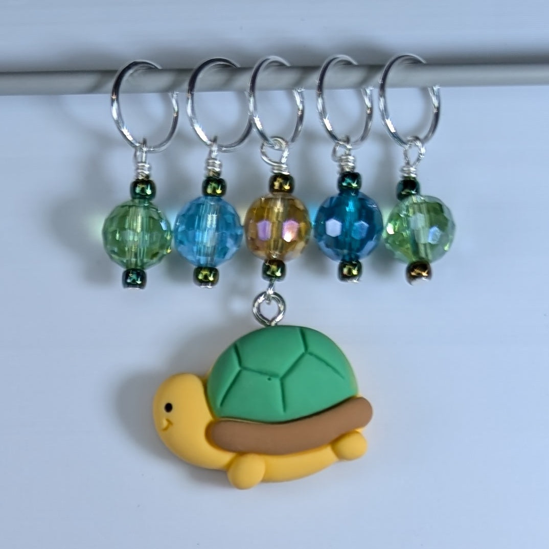 Macaroon Turtle Markers & Earrings