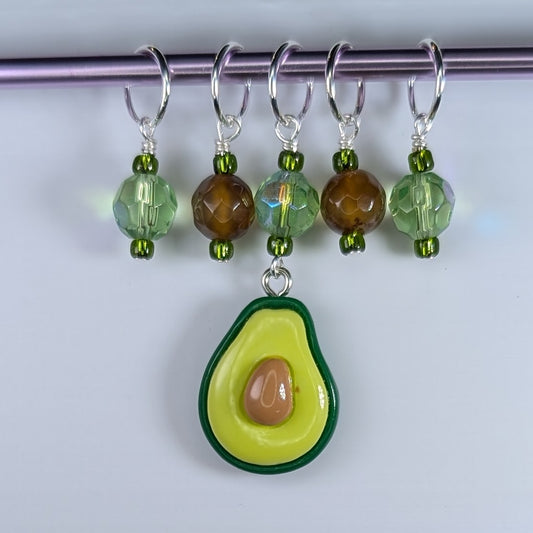 Avocado Progress Keeper & Earrings