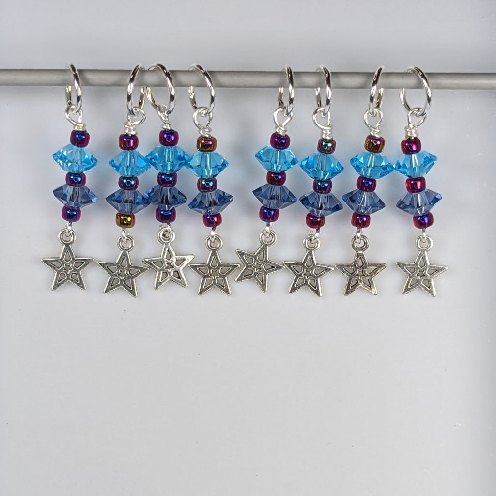 You're a Sky Full of Stars Stitch Markers