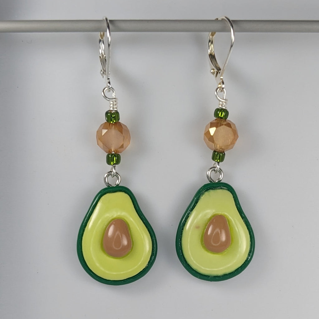 Avocado Progress Keeper & Earrings