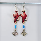 Shark Snack Earrings & Stitch Markers