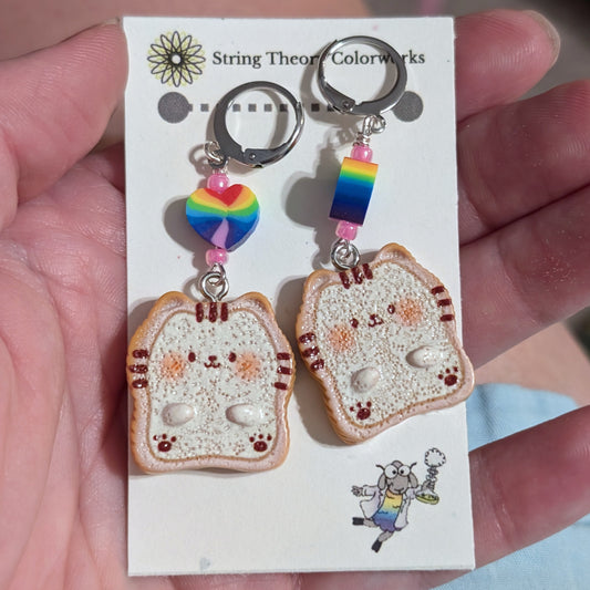 Pure Bread Cats Markers & Earrings