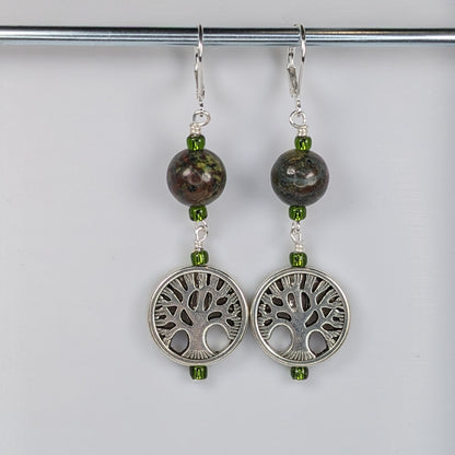 Tree of Life Earrings & Stitch Markers