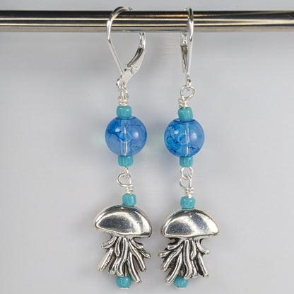 Jellyfish Stitch Markers & Earrings