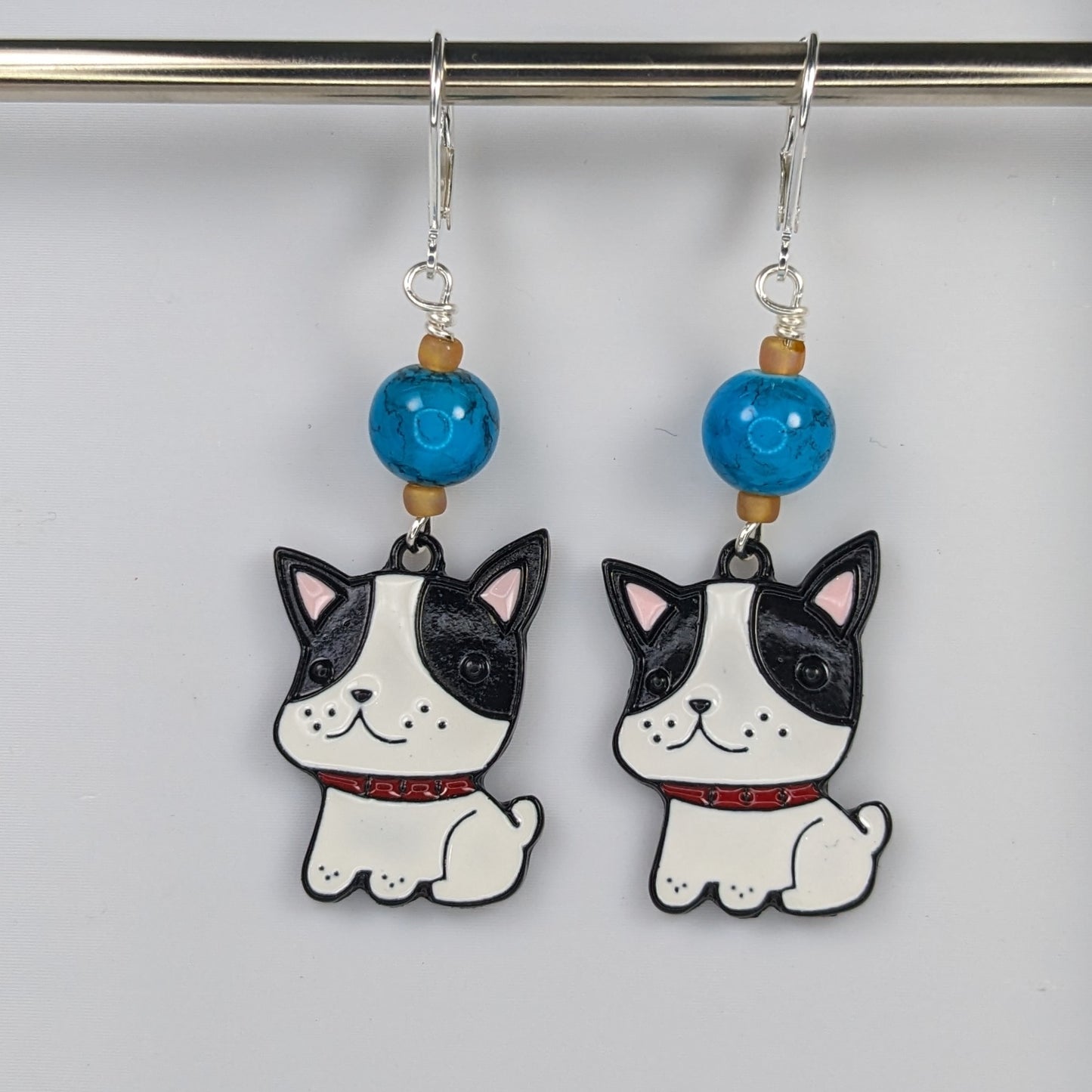 Boston Terrier Markers & Earrings