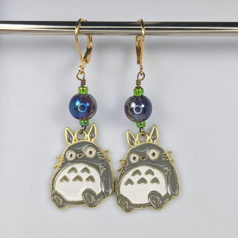 Totoro Earrings & Markers