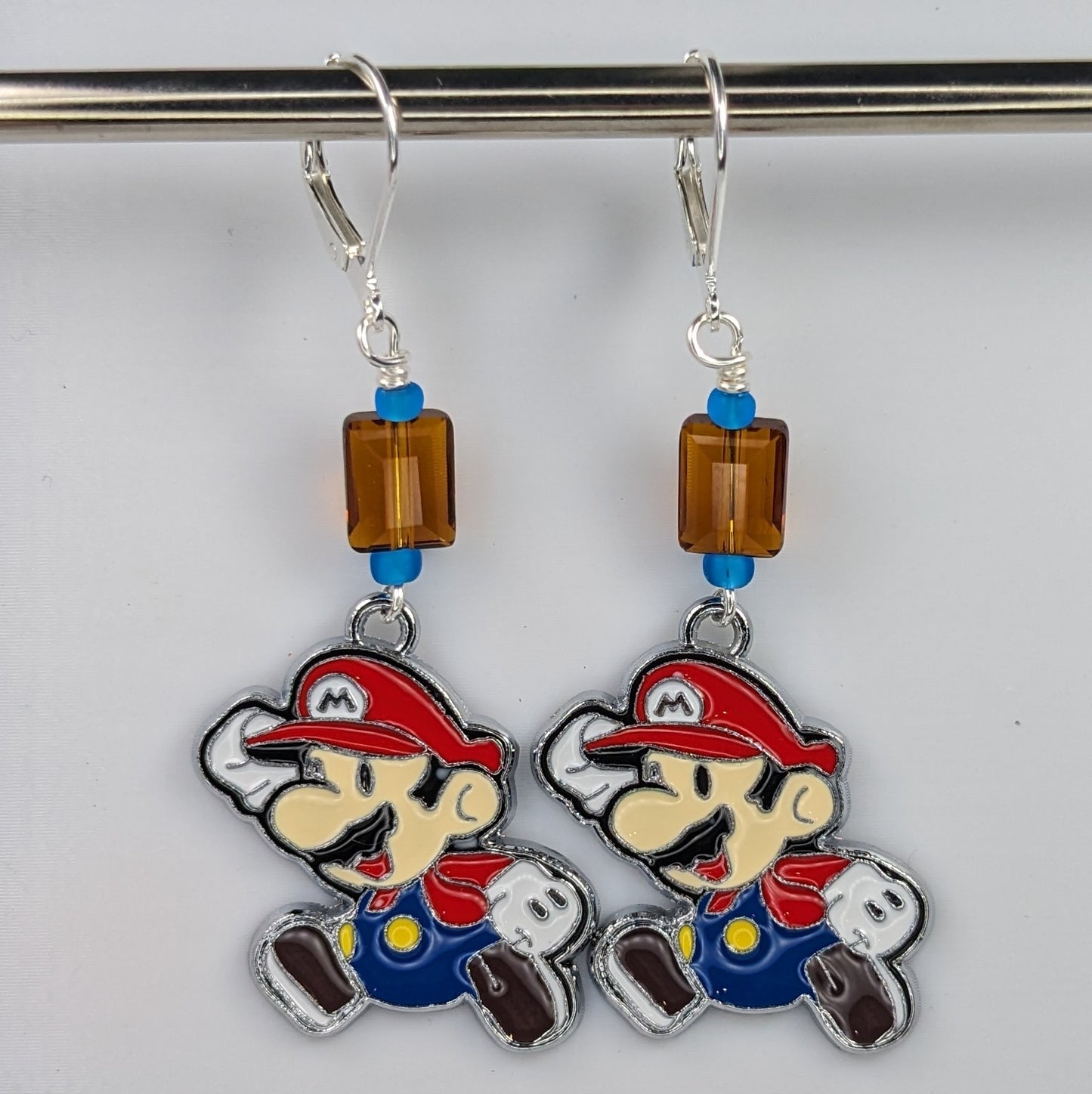 Gamer Man Earrings & Stitch Markers