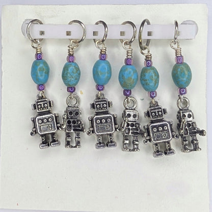 I Robot Stitch Marker Set