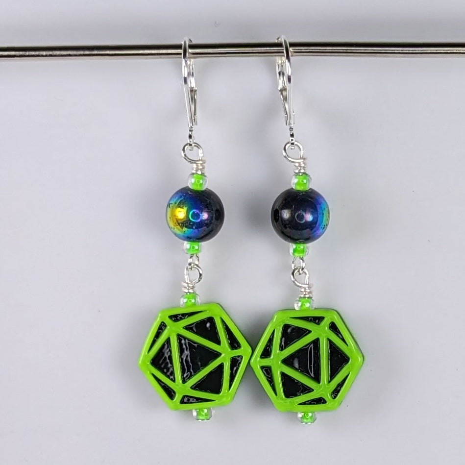 Dodecahedron Earrings and Markers
