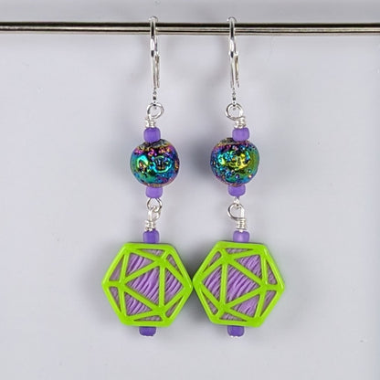Dodecahedron Earrings and Markers