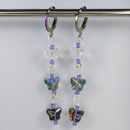 Crystal Butterfly Markers & Earrings