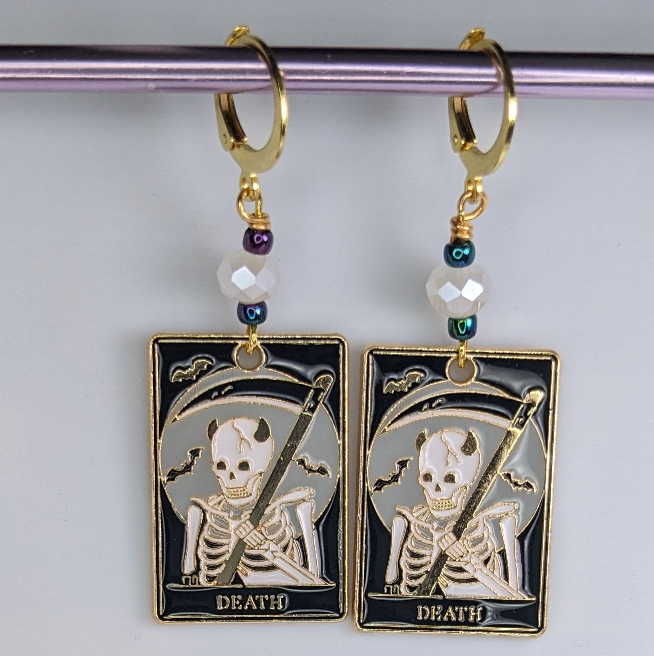 Tarot Cards Earrings & Stitch Markers