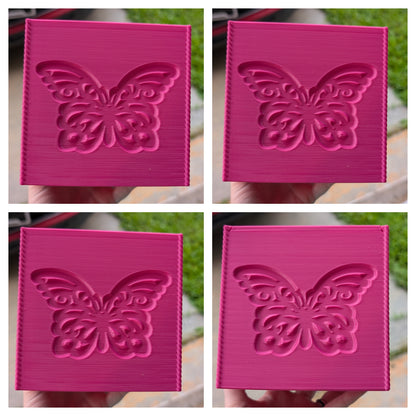 3D printed Yarn Box--Butterflies