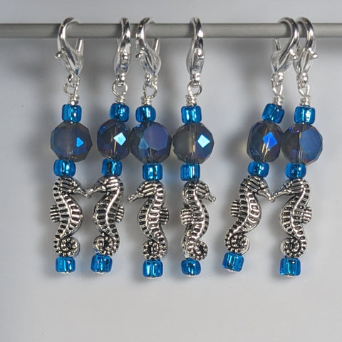 Seahorse Spacers Stitch Markers