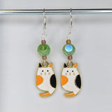 Calico Collaboration Earrings & Stitch Markers