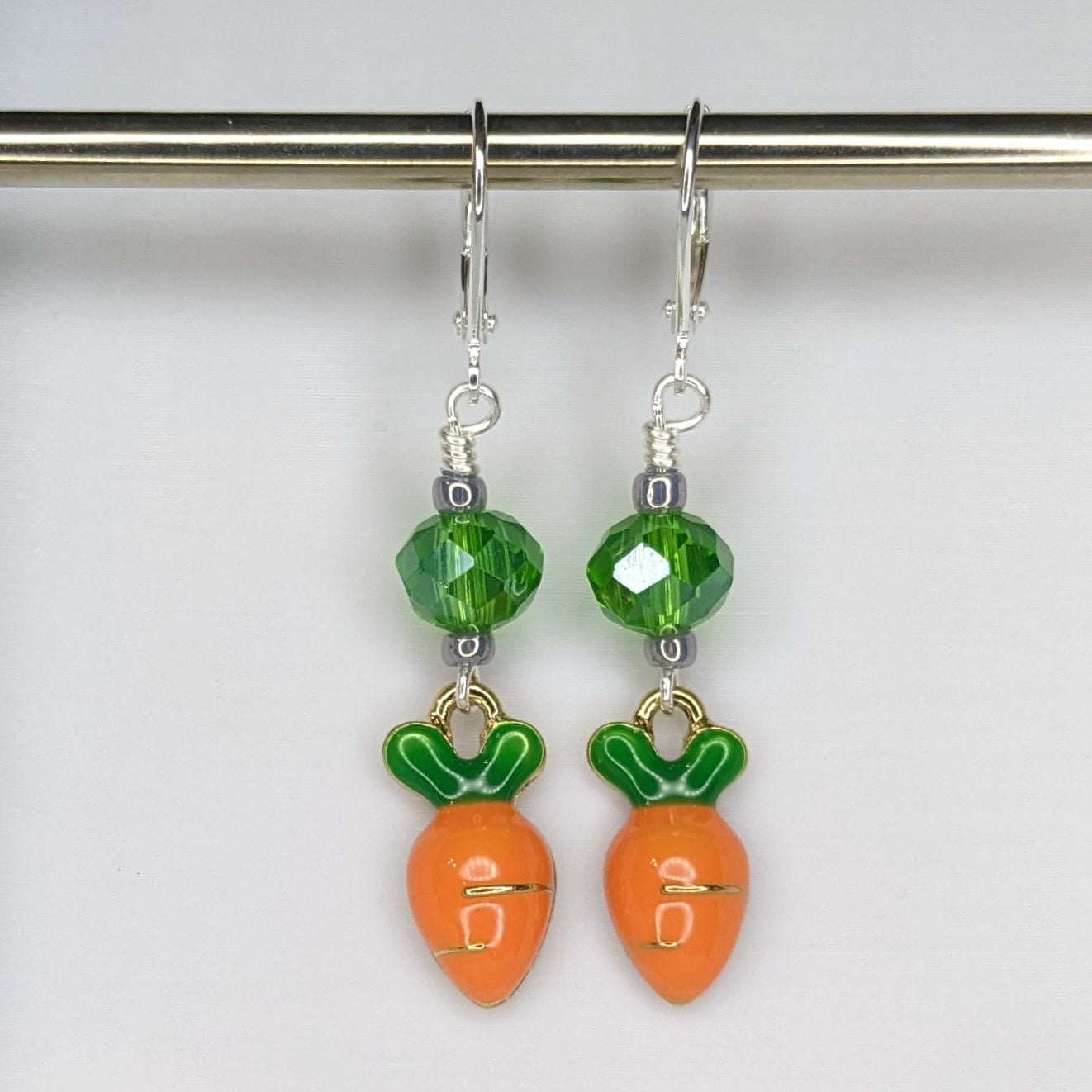 Vegetable Garden Earrings & Stitch Markers
