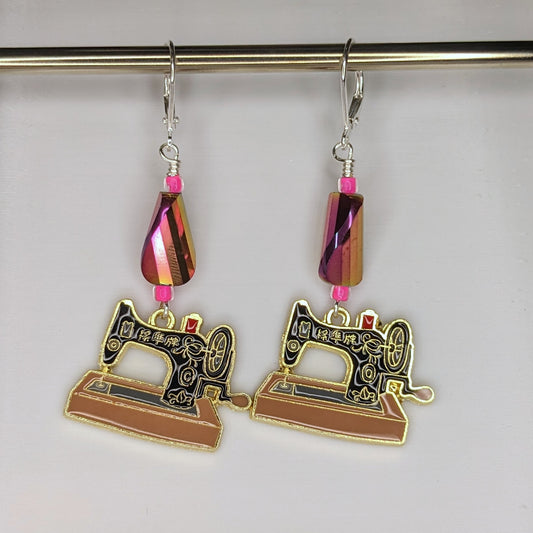 Sewing Machine Markers & Earrings