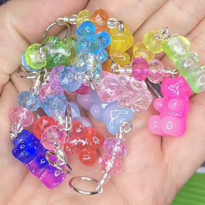 Hand Full of Gummy Bears Stitch Markers