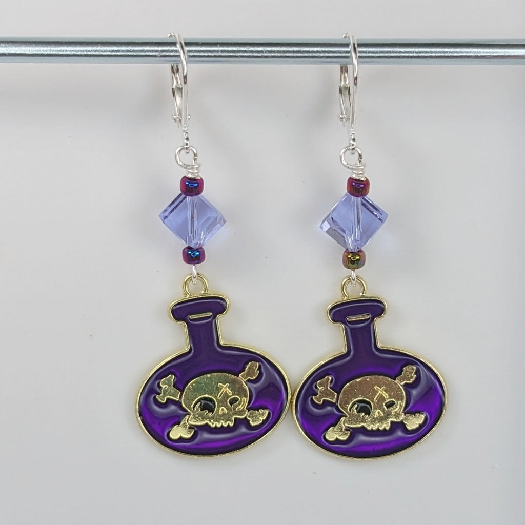 The Poison For Kuzko Stitch Markers & Earrings