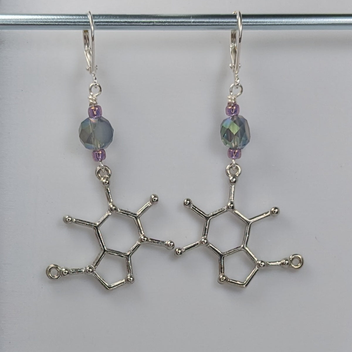 Caffeine Earrings & Stitch Markers